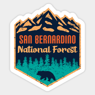 San bernardino national forest Sticker